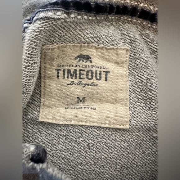 TIMEOUT Southern Cali brand hoodie sweatshirt - Picture 5 of 7